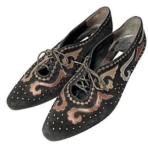 Margaret Jerrold Black Suede shoes